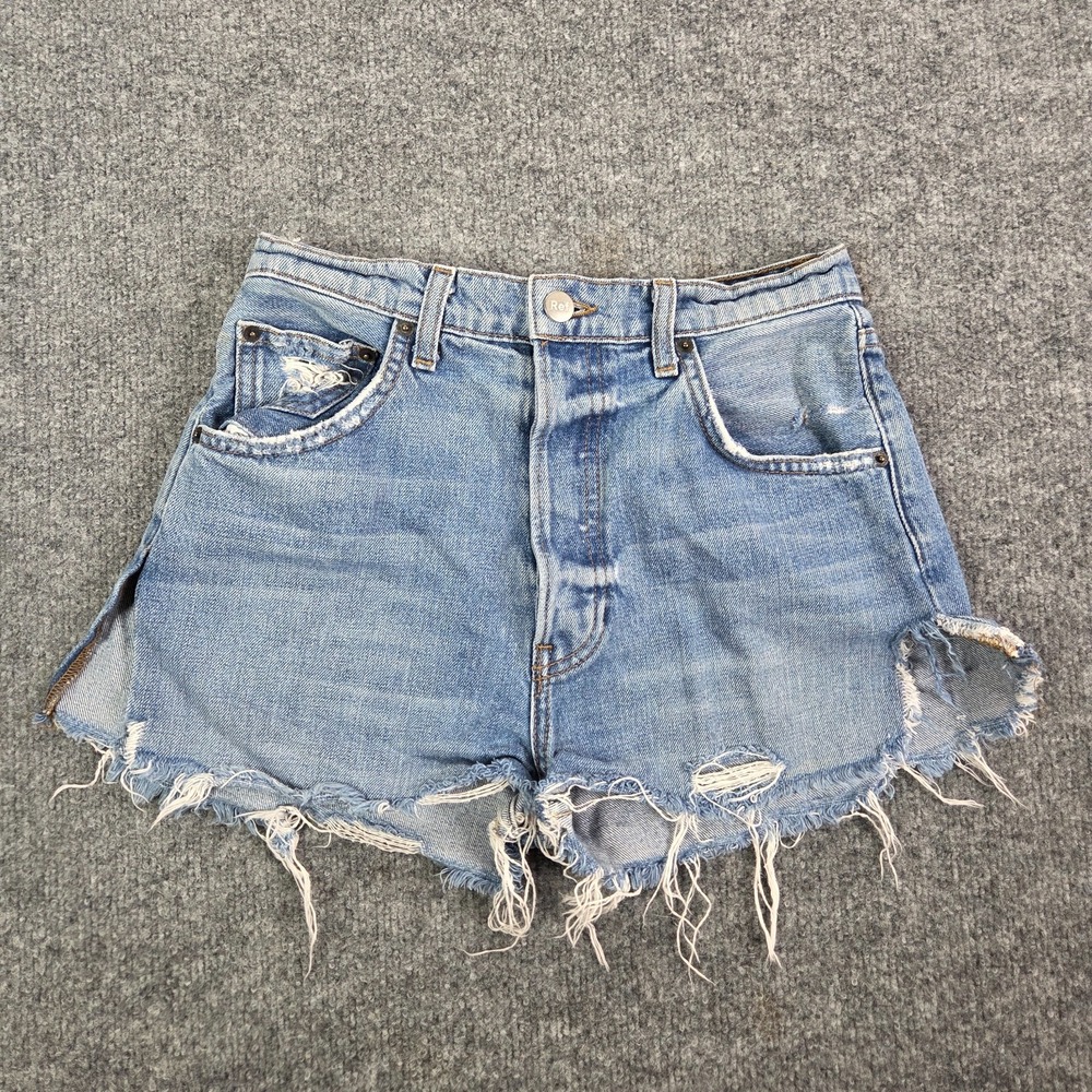Reformation Jeans Womens Distressed DIY Cut off Shorts Size 26